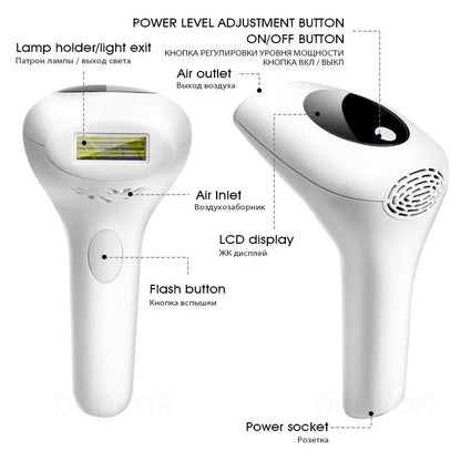 Painless IPL Hair Remover